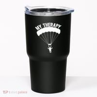 Funny Skydive Sayings, Parachuting Gift, Skydiver Present Tumbler thumb 0