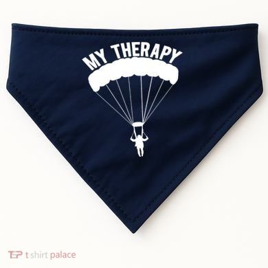 Funny Skydive Sayings, Parachuting Gift, Skydiver Present USA-Made Doggie Bandana