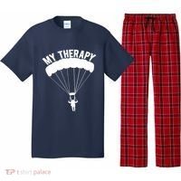 Funny Skydive Sayings, Parachuting Gift, Skydiver Present Pajama Set thumb 0