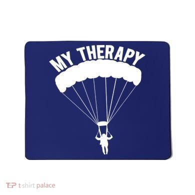 Funny Skydive Sayings, Parachuting Gift, Skydiver Present Mousepad