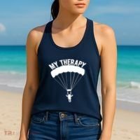 Funny Skydive Sayings, Parachuting Gift, Skydiver Present Women's Tank Top thumb 2