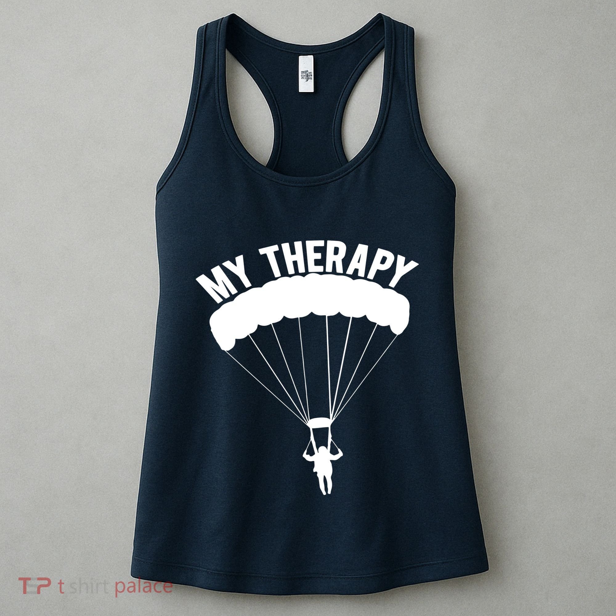 Funny Skydive Sayings, Parachuting Gift, Skydiver Present Women's Tank Top