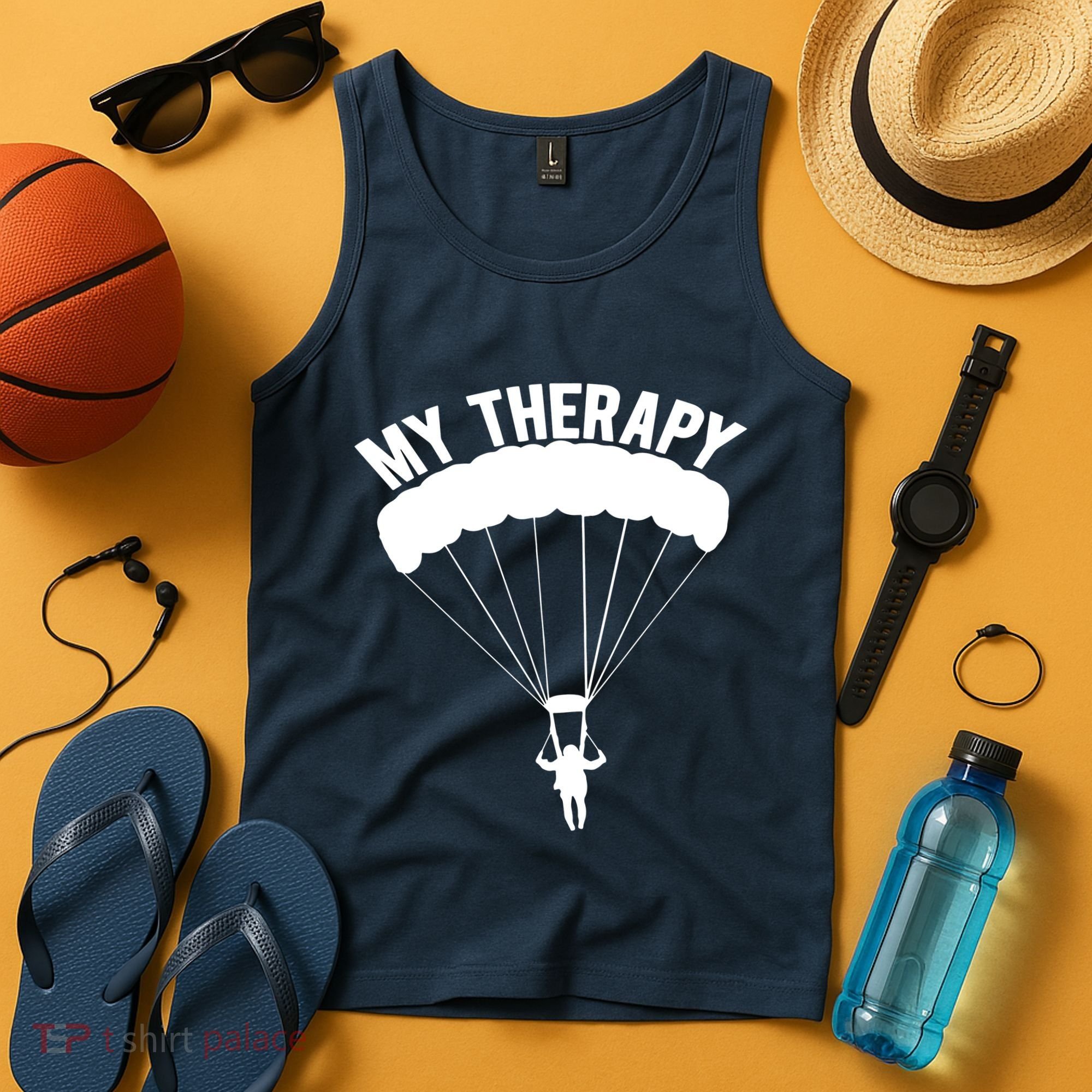 Funny Skydive Sayings, Parachuting Gift, Skydiver Present Tank Top