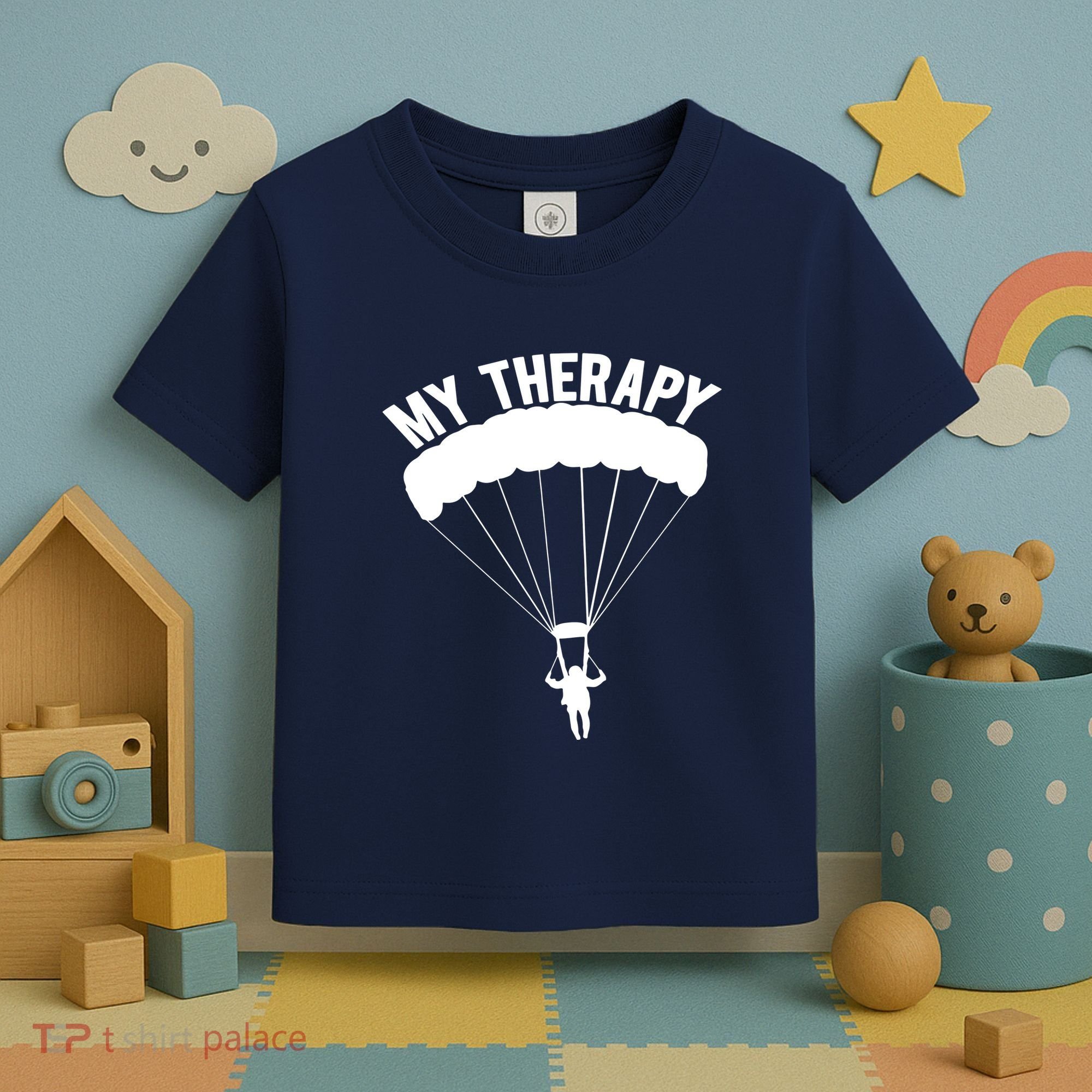 Funny Skydive Sayings, Parachuting Gift, Skydiver Present Toddler T-Shirt