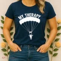 Funny Skydive Sayings, Parachuting Gift, Skydiver Present Women's T-Shirt thumb 2