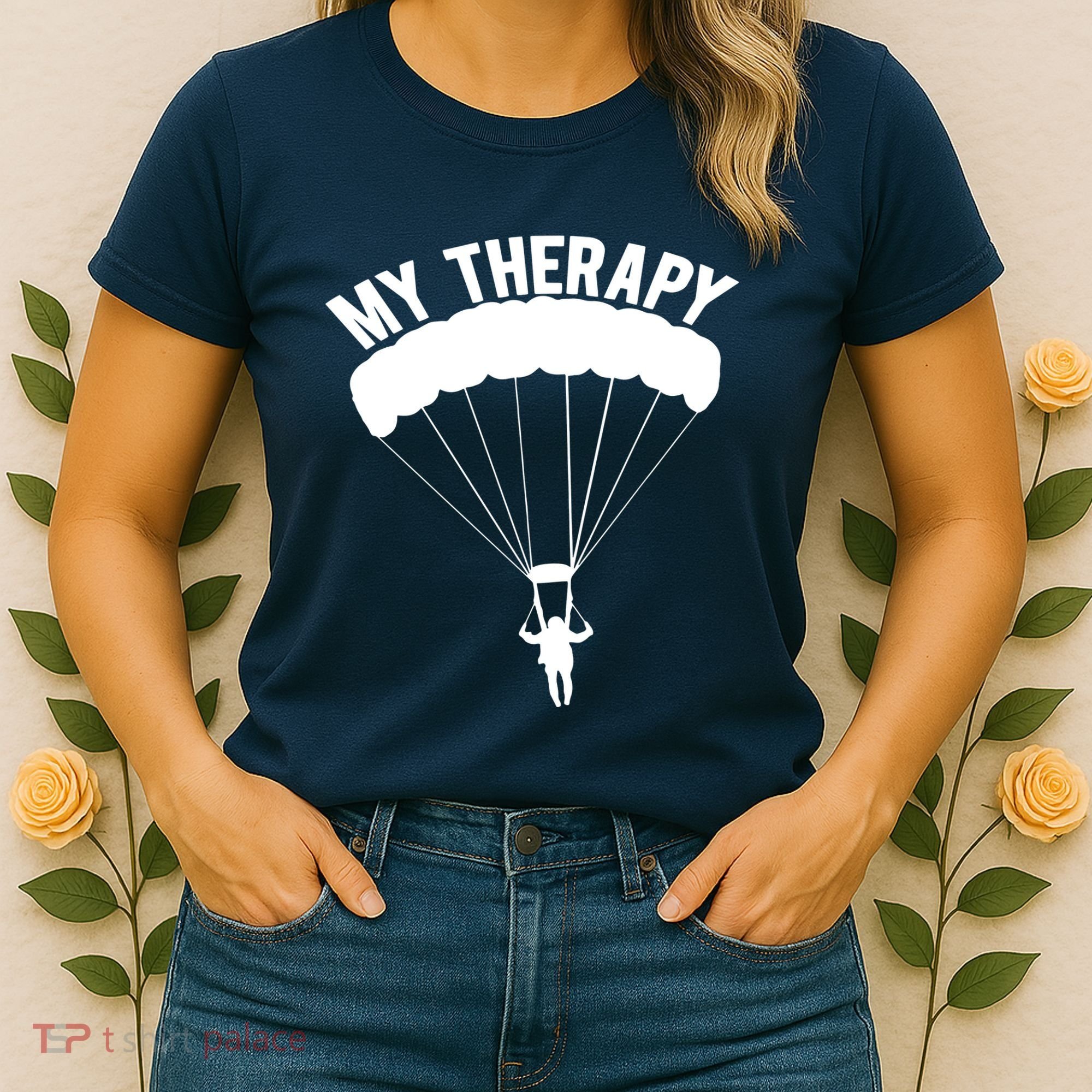 Funny Skydive Sayings, Parachuting Gift, Skydiver Present Women's T-Shirt