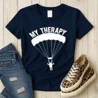 Funny Skydive Sayings, Parachuting Gift, Skydiver Present Women's T-Shirt thumb 3