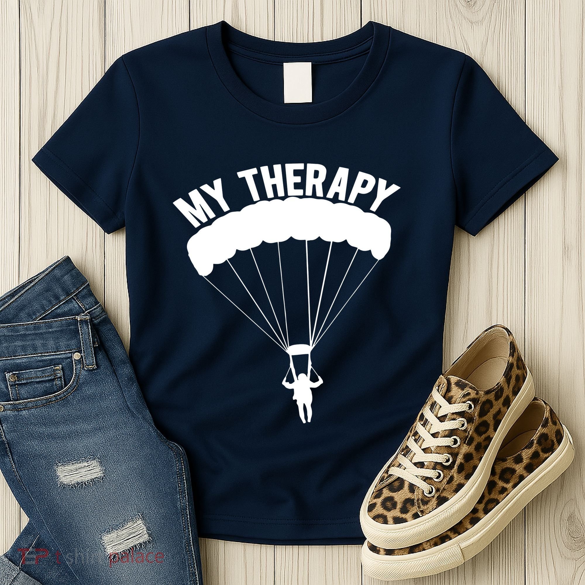 Funny Skydive Sayings, Parachuting Gift, Skydiver Present Women's T-Shirt