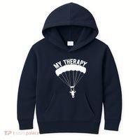Funny Skydive Sayings, Parachuting Gift, Skydiver Present Kids Hoodie thumb 0