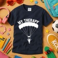 Funny Skydive Sayings, Parachuting Gift, Skydiver Present Kids T-Shirt thumb 3