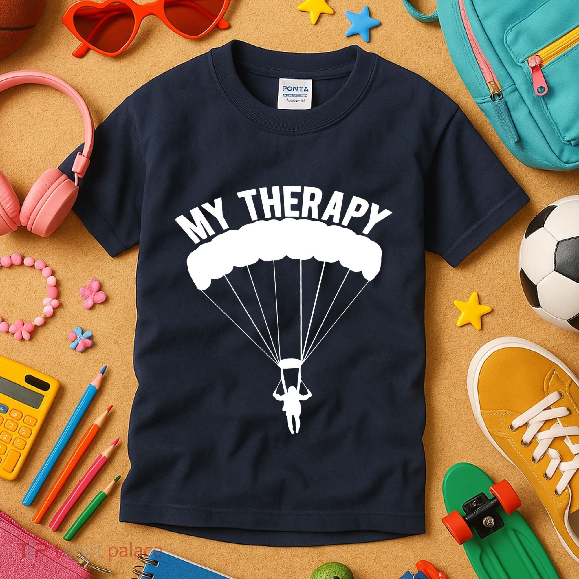 Funny Skydive Sayings, Parachuting Gift, Skydiver Present Kids T-Shirt