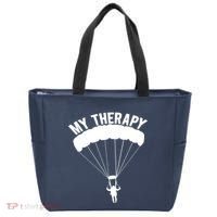 Funny Skydive Sayings, Parachuting Gift, Skydiver Present Tote Bag thumb 0