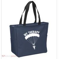Funny Skydive Sayings, Parachuting Gift, Skydiver Present Tote Bag thumb 2