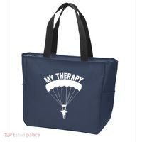 Funny Skydive Sayings, Parachuting Gift, Skydiver Present Tote Bag thumb 3