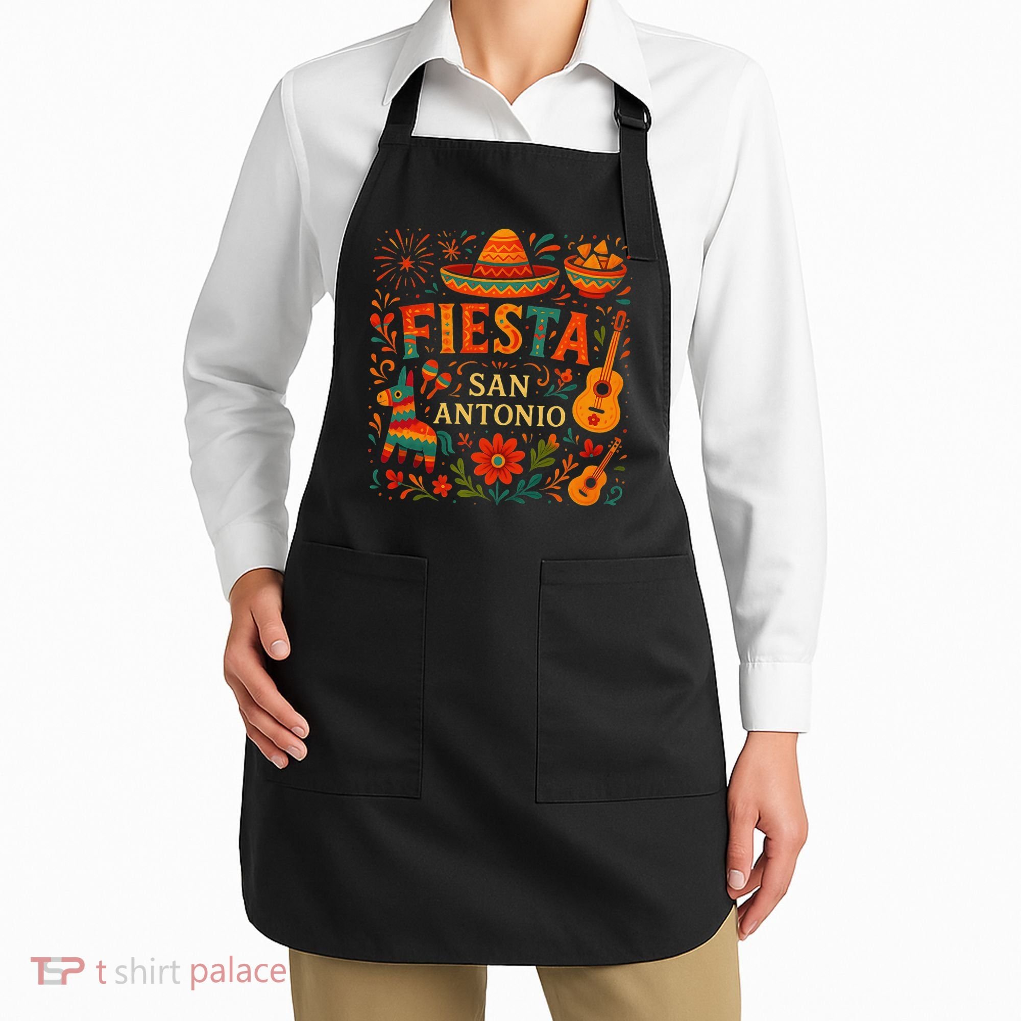 Fiesta Squad San Antonio Texas Cinco De Mayo Lets Fiesta Apron