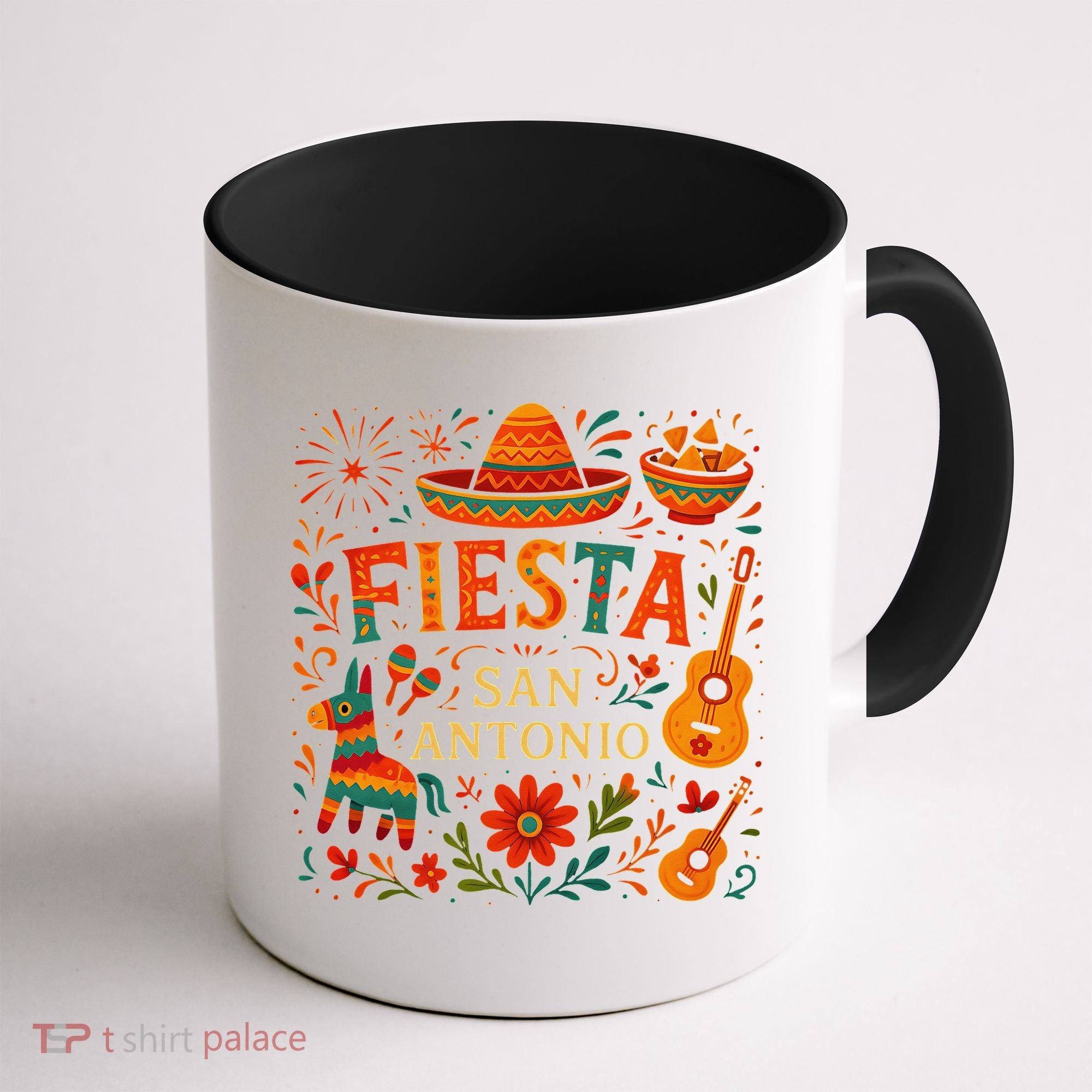 Fiesta Squad San Antonio Texas Cinco De Mayo Lets Fiesta Coffee Mug