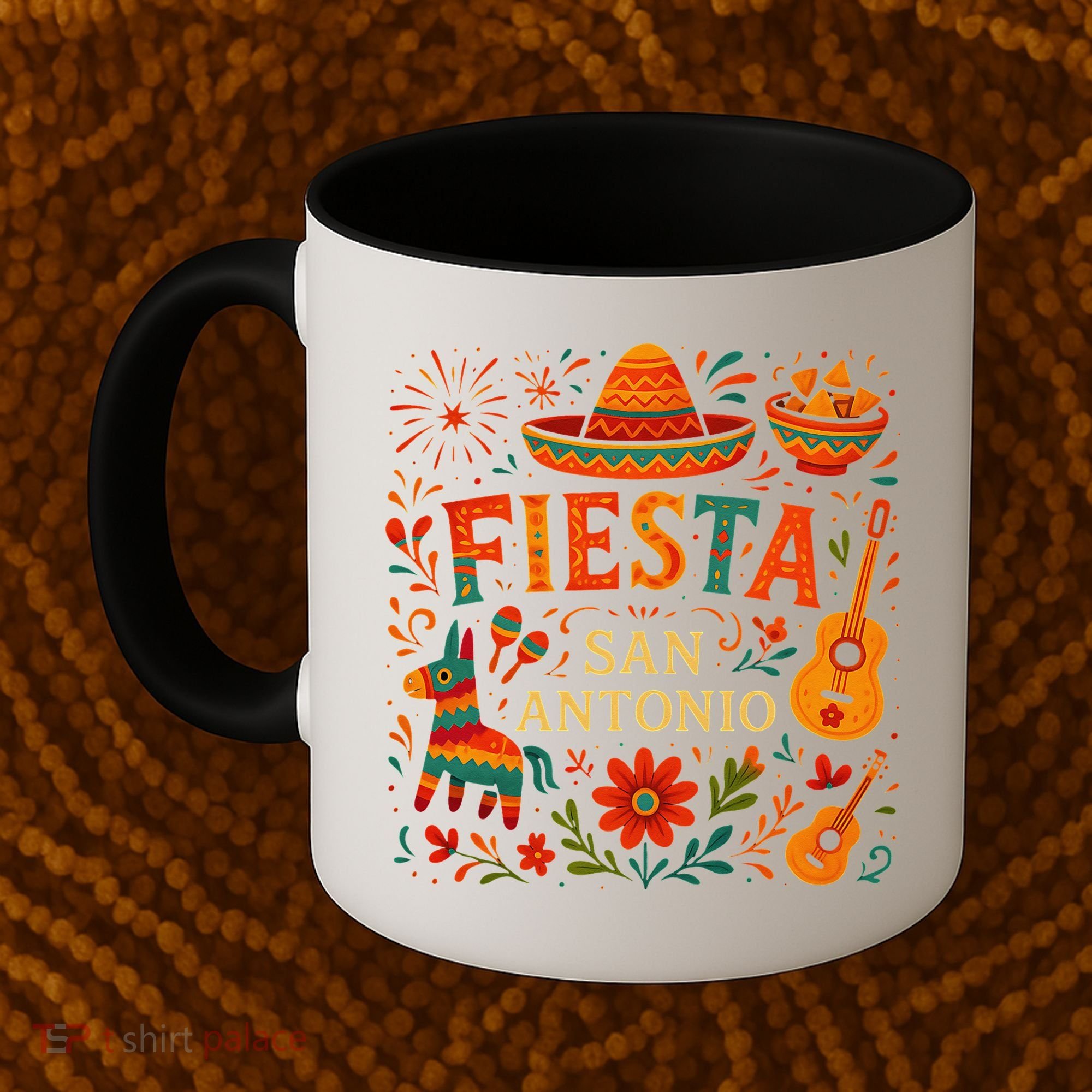 Fiesta Squad San Antonio Texas Cinco De Mayo Lets Fiesta Coffee Mug