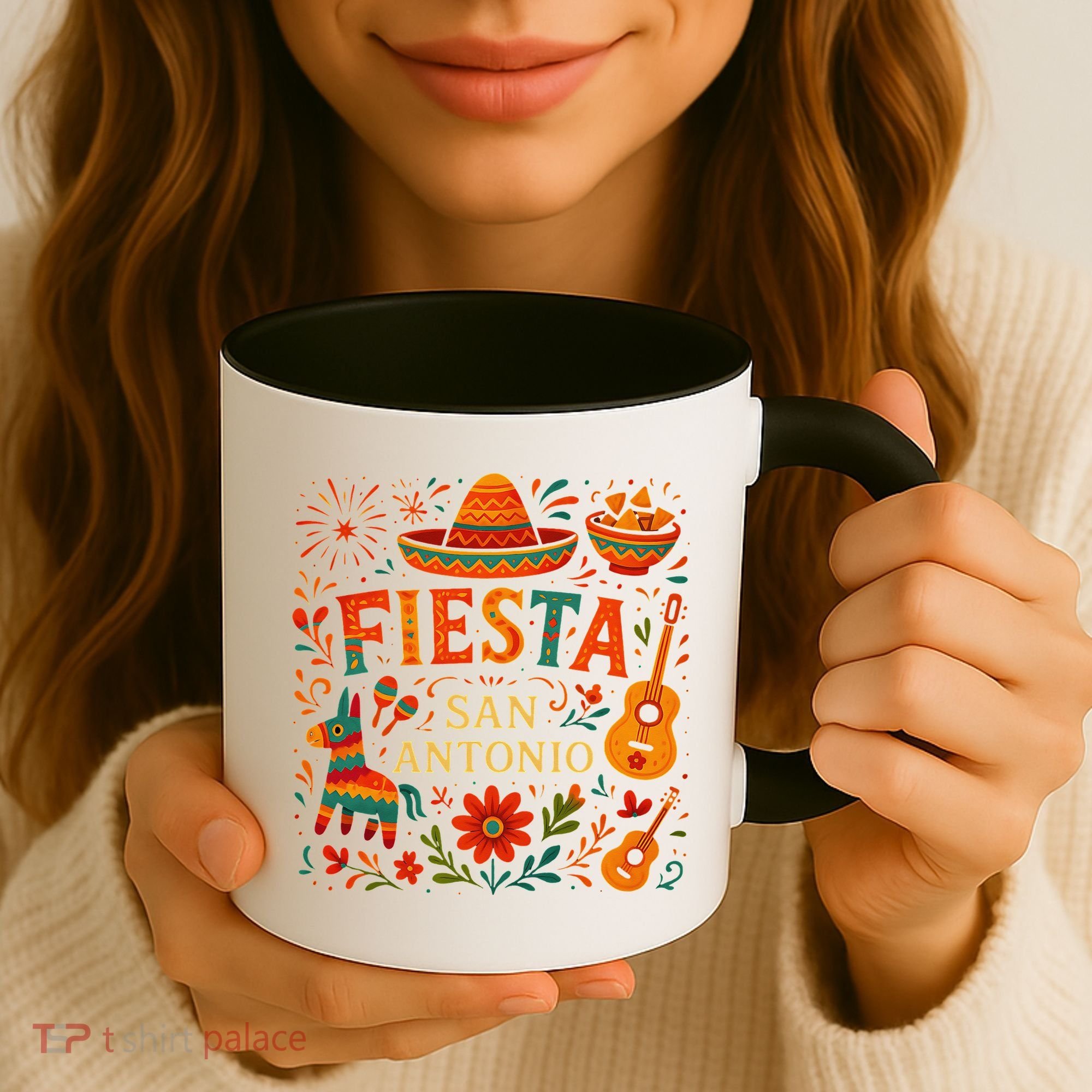 Fiesta Squad San Antonio Texas Cinco De Mayo Lets Fiesta Coffee Mug