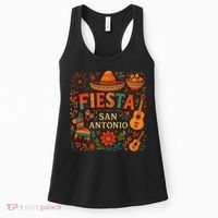 Fiesta Squad San Antonio Texas Cinco De Mayo Lets Fiesta Women's Tank Top thumb 0