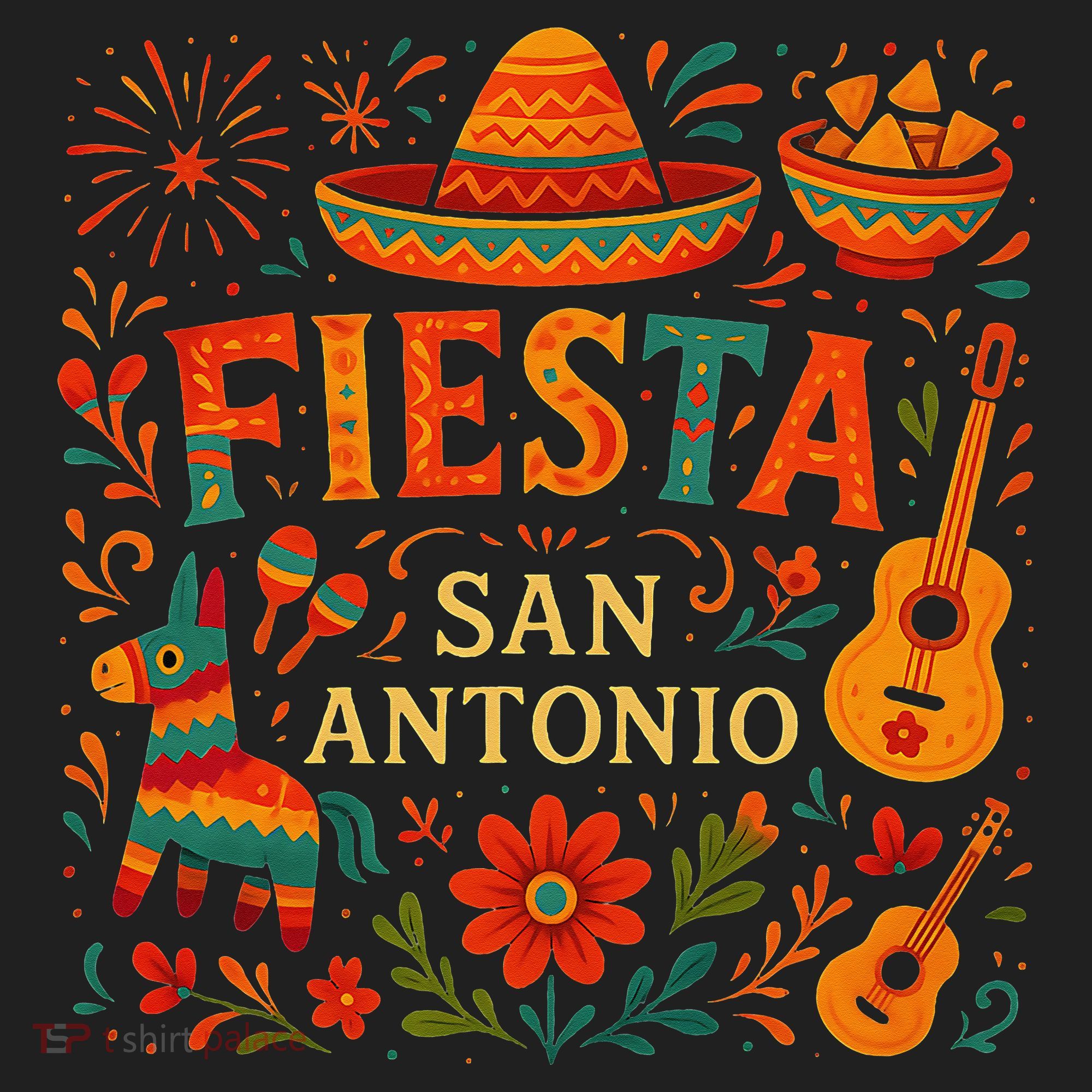 Fiesta Squad San Antonio Texas Cinco De Mayo Lets Fiesta Hat