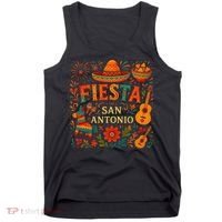 Fiesta Squad San Antonio Texas Cinco De Mayo Lets Fiesta Tank Top thumb 0