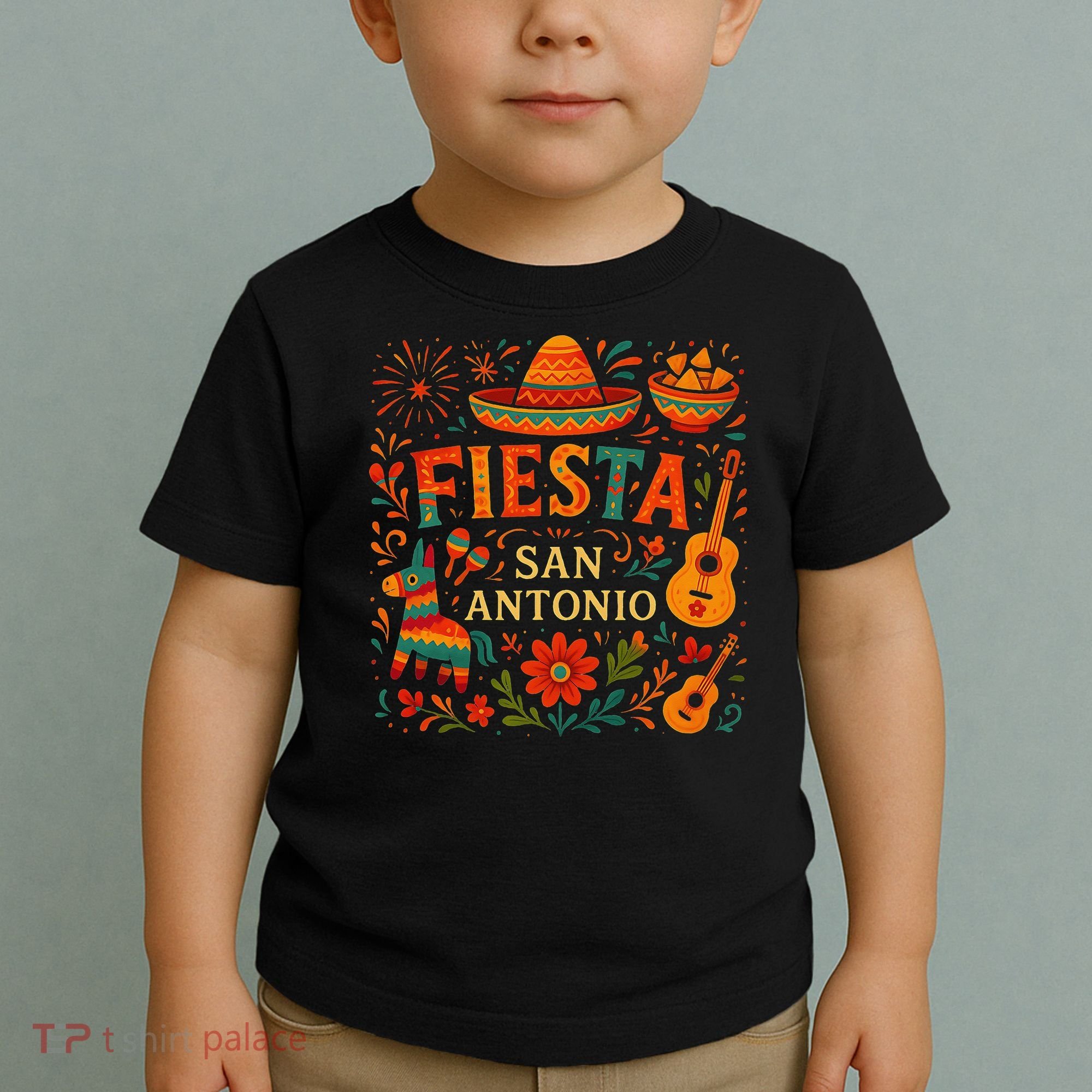 Fiesta Squad San Antonio Texas Cinco De Mayo Lets Fiesta Toddler T-Shirt