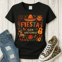 Fiesta Squad San Antonio Texas Cinco De Mayo Lets Fiesta Women's T-Shirt thumb 3