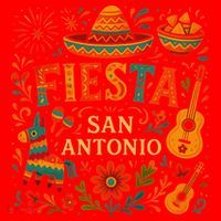 Fiesta Squad San Antonio Texas Cinco De Mayo Lets Fiesta Santa Hat thumb 1