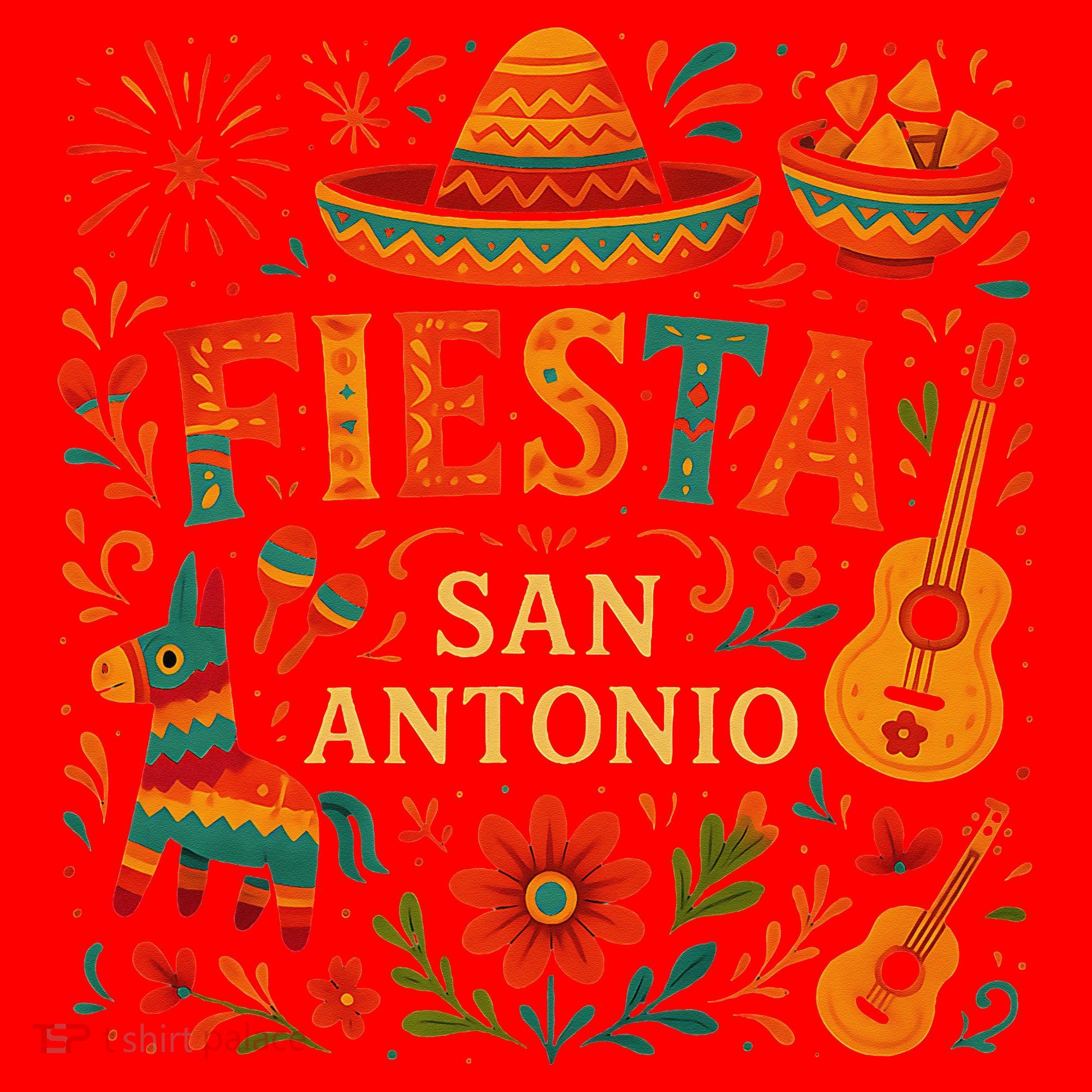 Fiesta Squad San Antonio Texas Cinco De Mayo Lets Fiesta Santa Hat