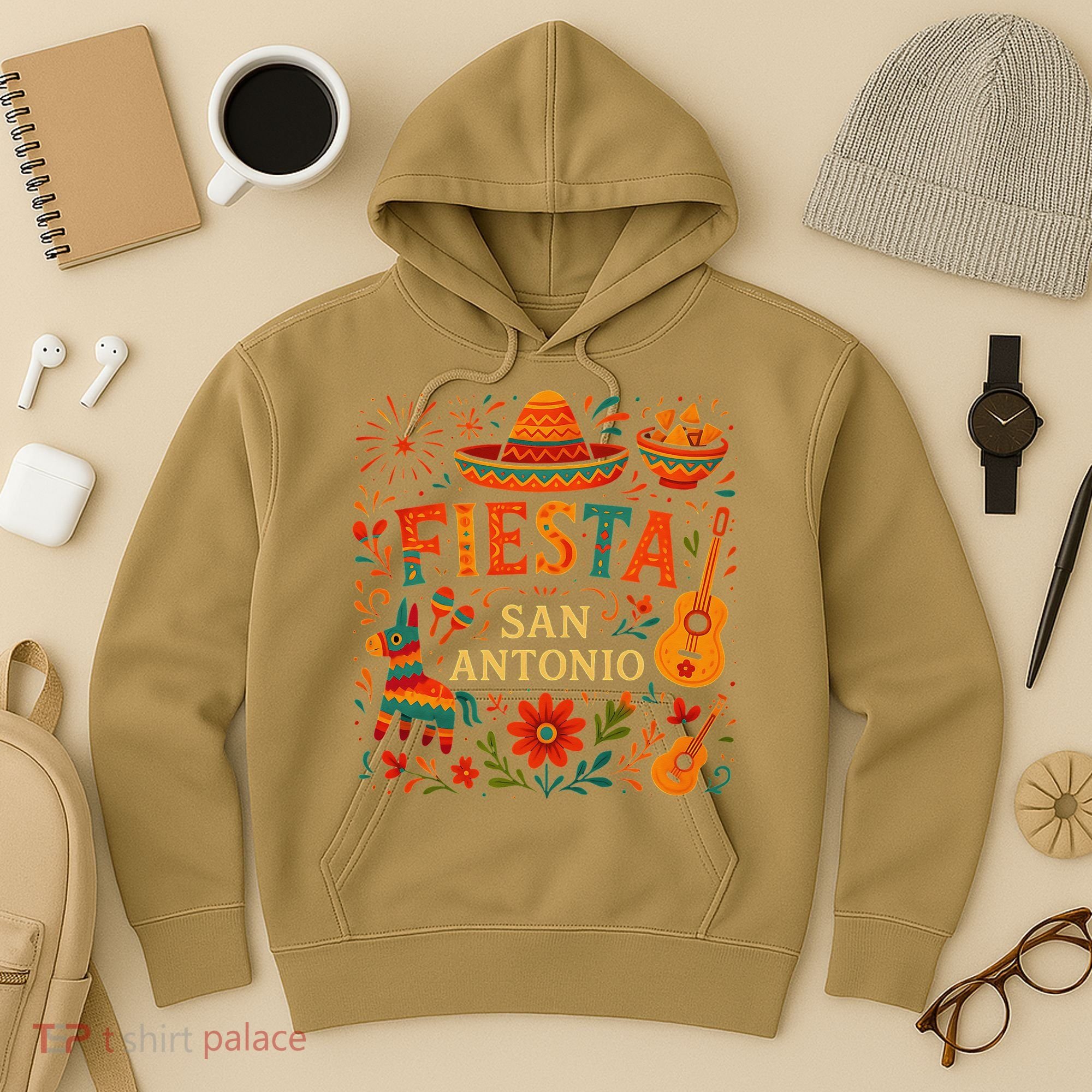 Fiesta Squad San Antonio Texas Cinco De Mayo Lets Fiesta Hoodie