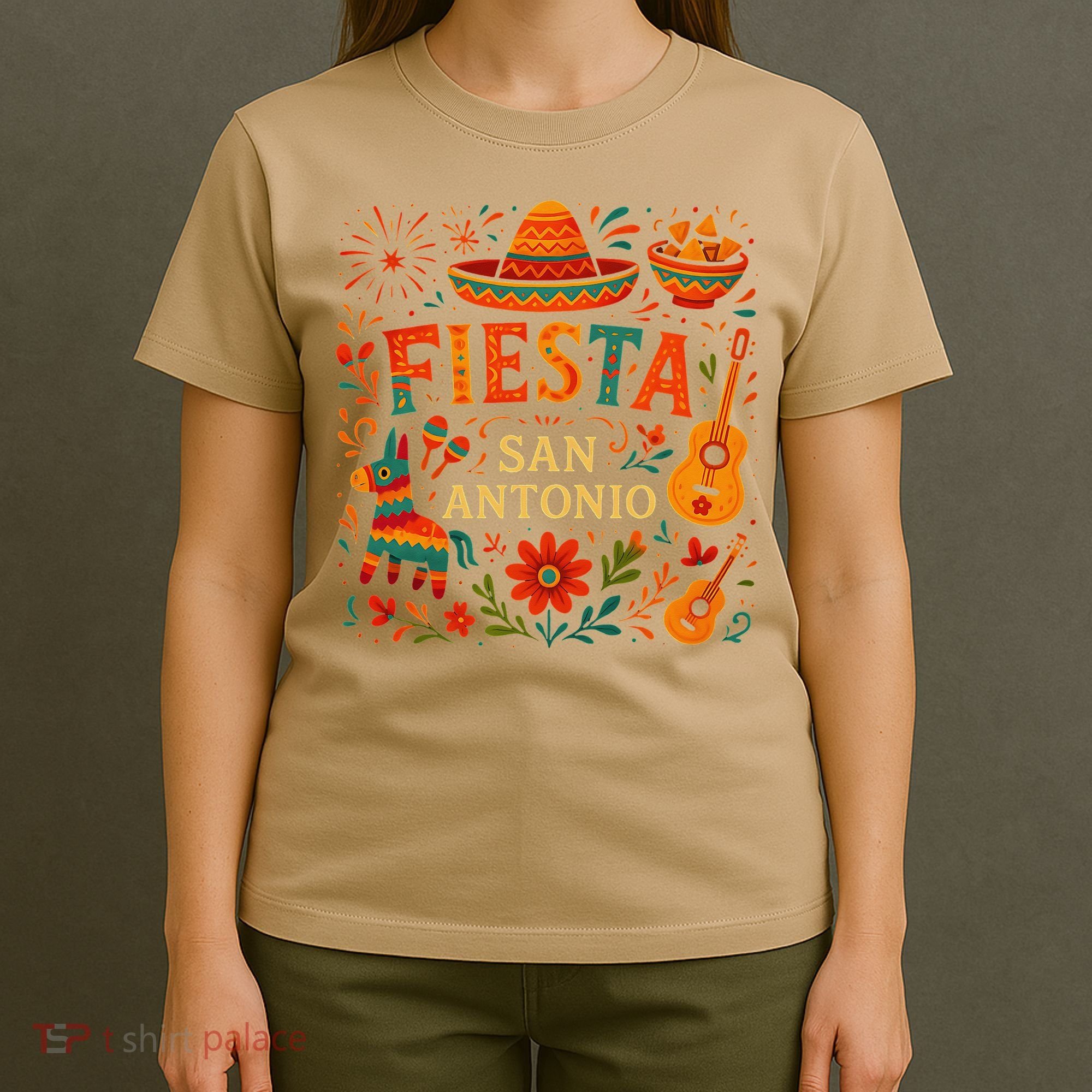 Fiesta Squad San Antonio Texas Cinco De Mayo Lets Fiesta T-Shirt