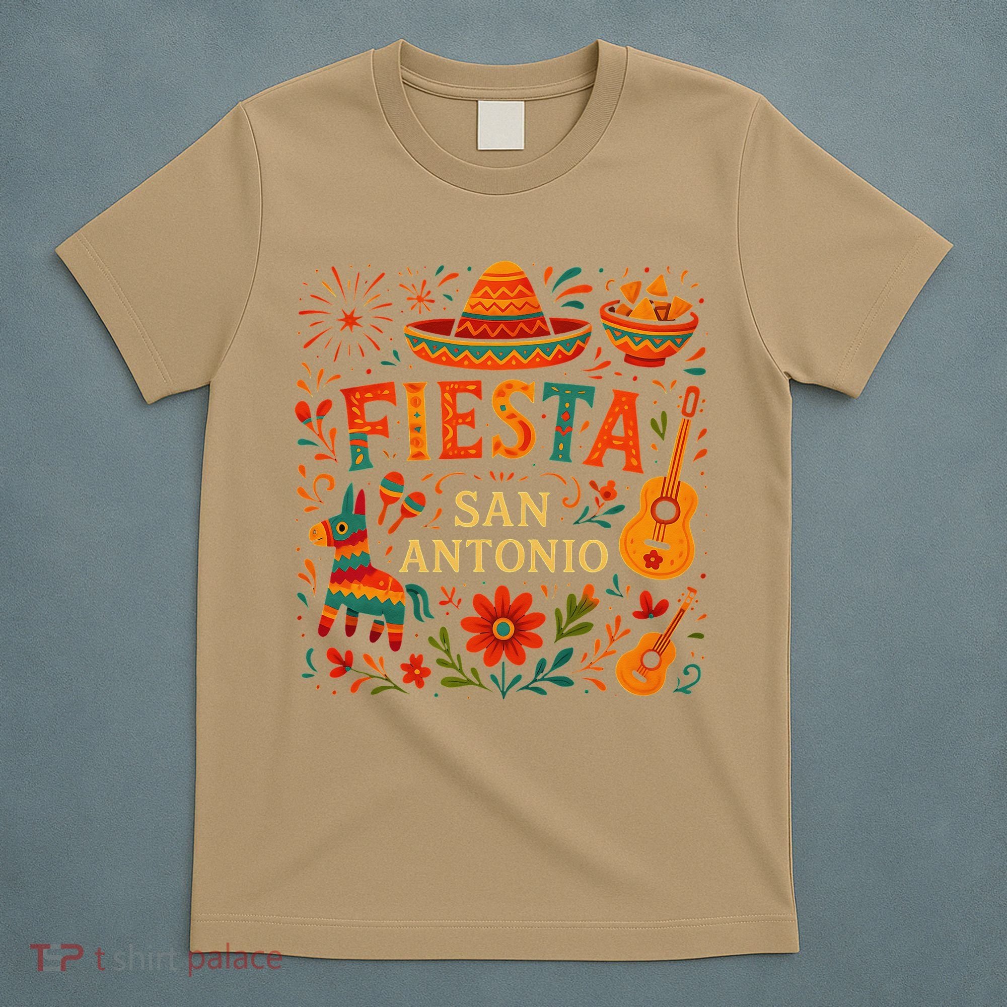 Fiesta Squad San Antonio Texas Cinco De Mayo Lets Fiesta T-Shirt