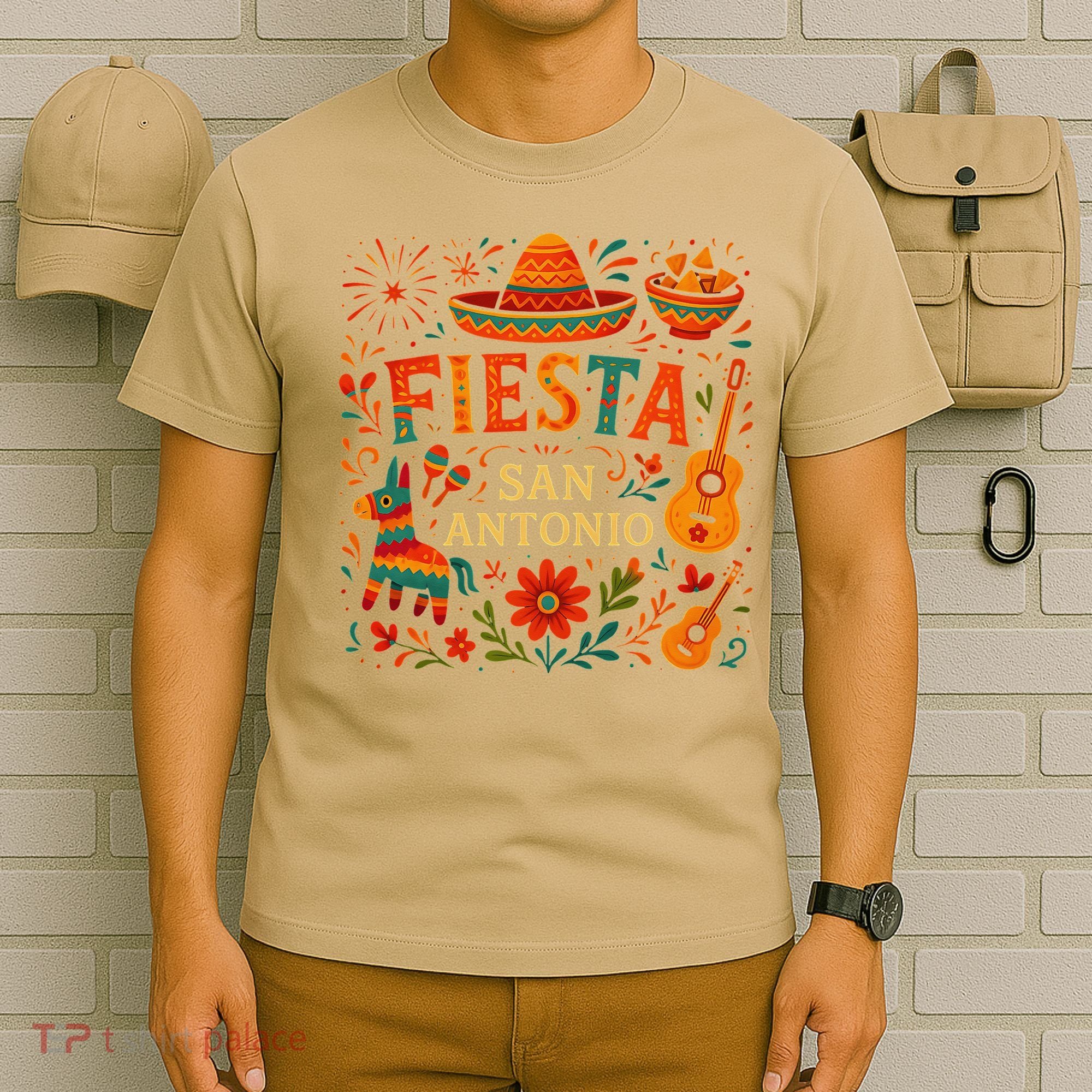 Fiesta Squad San Antonio Texas Cinco De Mayo Lets Fiesta T-Shirt