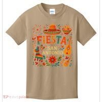 Fiesta Squad San Antonio Texas Cinco De Mayo Lets Fiesta Kids T-Shirt thumb 0