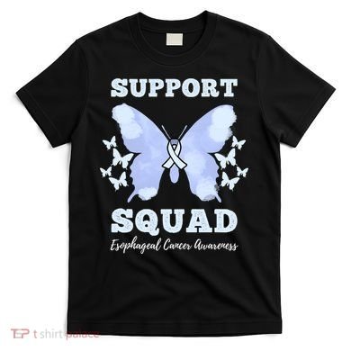 Funny Support Squad Esophageal Cancer Awareness T-Shirt