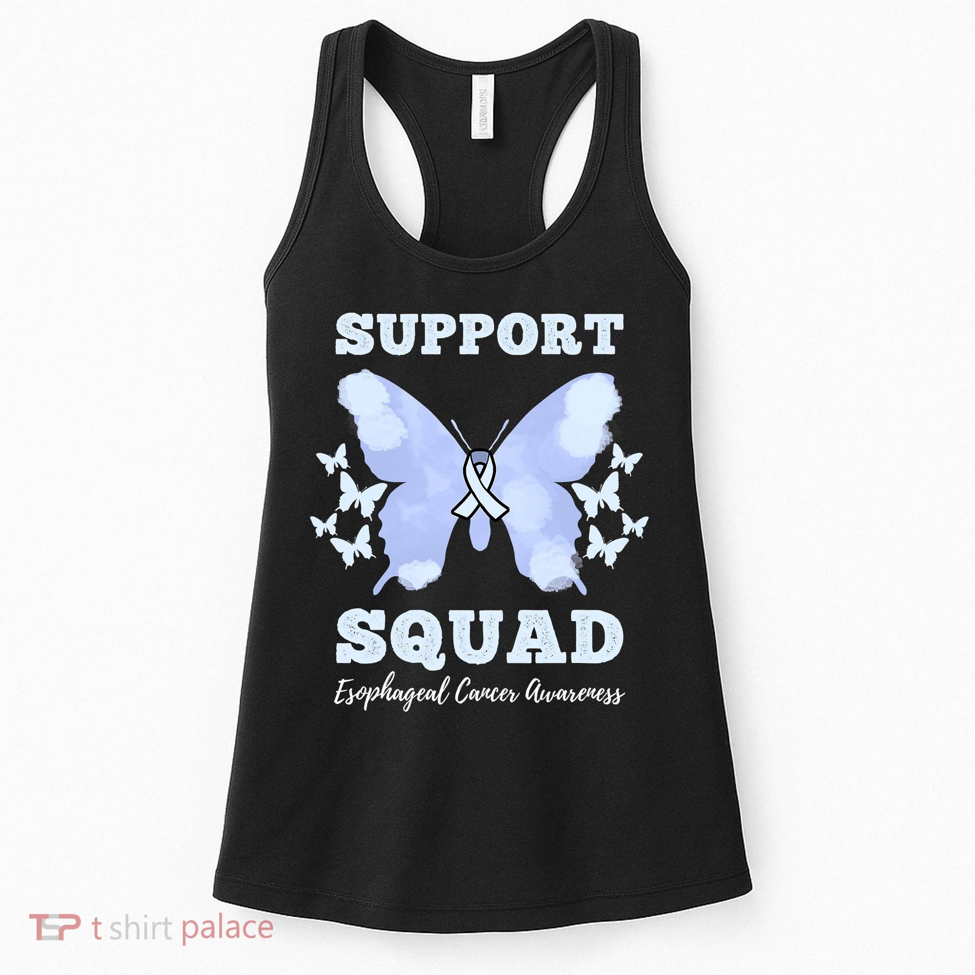 Funny Support Squad Esophageal Cancer Awareness Women's Tank Top