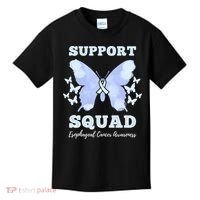 Funny Support Squad Esophageal Cancer Awareness Kids T-Shirt thumb 0