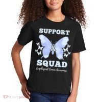 Funny Support Squad Esophageal Cancer Awareness Kids T-Shirt thumb 2