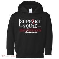 Funny Support Squad I HNSCC Head And Neck Cancer Awareness Toddler Hoodie thumb 0