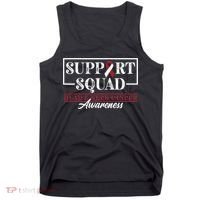 Funny Support Squad I HNSCC Head And Neck Cancer Awareness Tank Top thumb 0