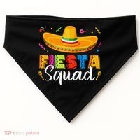 Fiesta Squad San Antonio Texas Cinco De Mayo Lets Fiesta USA-Made Doggie Bandana thumb 0
