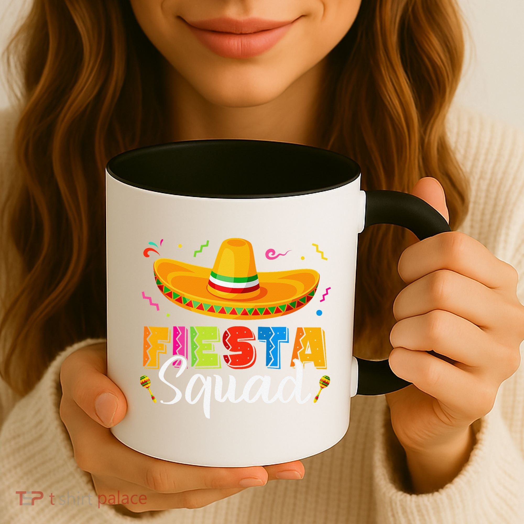 Fiesta Squad San Antonio Texas Cinco De Mayo Lets Fiesta Coffee Mug