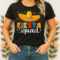Fiesta Squad San Antonio Texas Cinco De Mayo Lets Fiesta Women's T-Shirt thumb 2