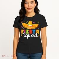 Fiesta Squad San Antonio Texas Cinco De Mayo Lets Fiesta Women's T-Shirt thumb 4