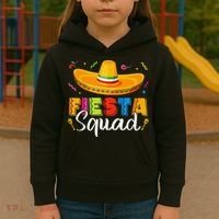 Fiesta Squad San Antonio Texas Cinco De Mayo Lets Fiesta Kids Hoodie thumb 3