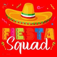 Fiesta Squad San Antonio Texas Cinco De Mayo Lets Fiesta Santa Hat thumb 1