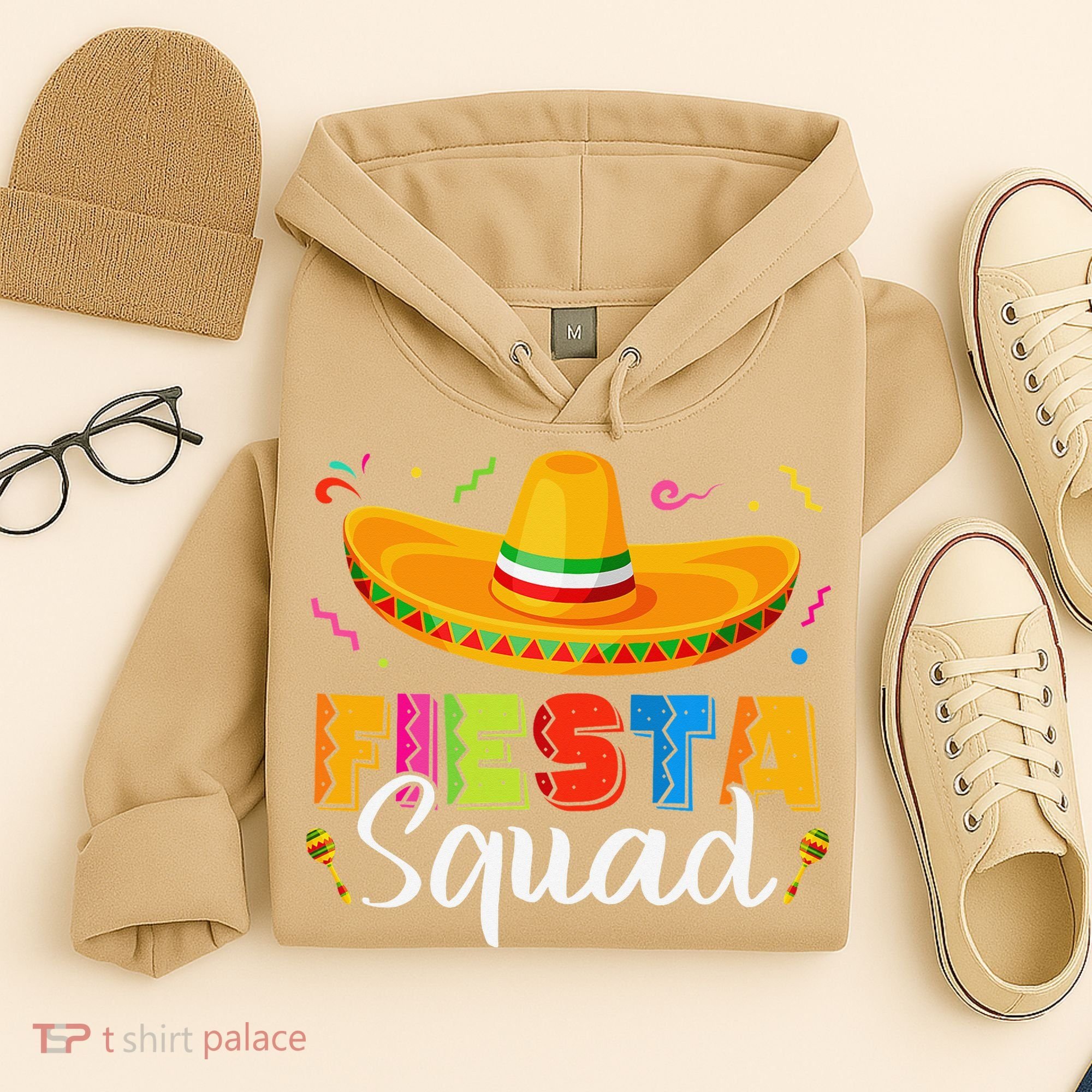 Fiesta Squad San Antonio Texas Cinco De Mayo Lets Fiesta Hoodie
