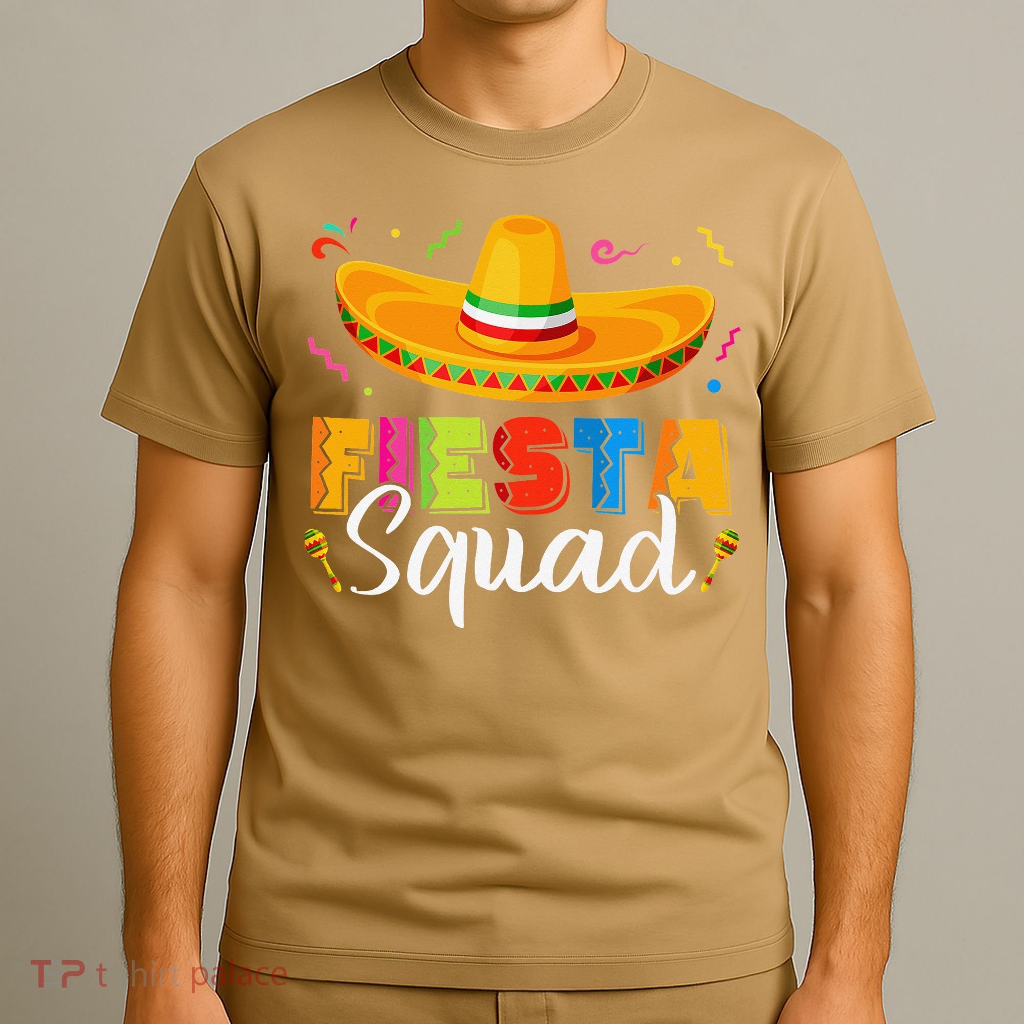 Fiesta Squad San Antonio Texas Cinco De Mayo Lets Fiesta T-Shirt