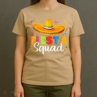 Fiesta Squad San Antonio Texas Cinco De Mayo Lets Fiesta T-Shirt thumb 4