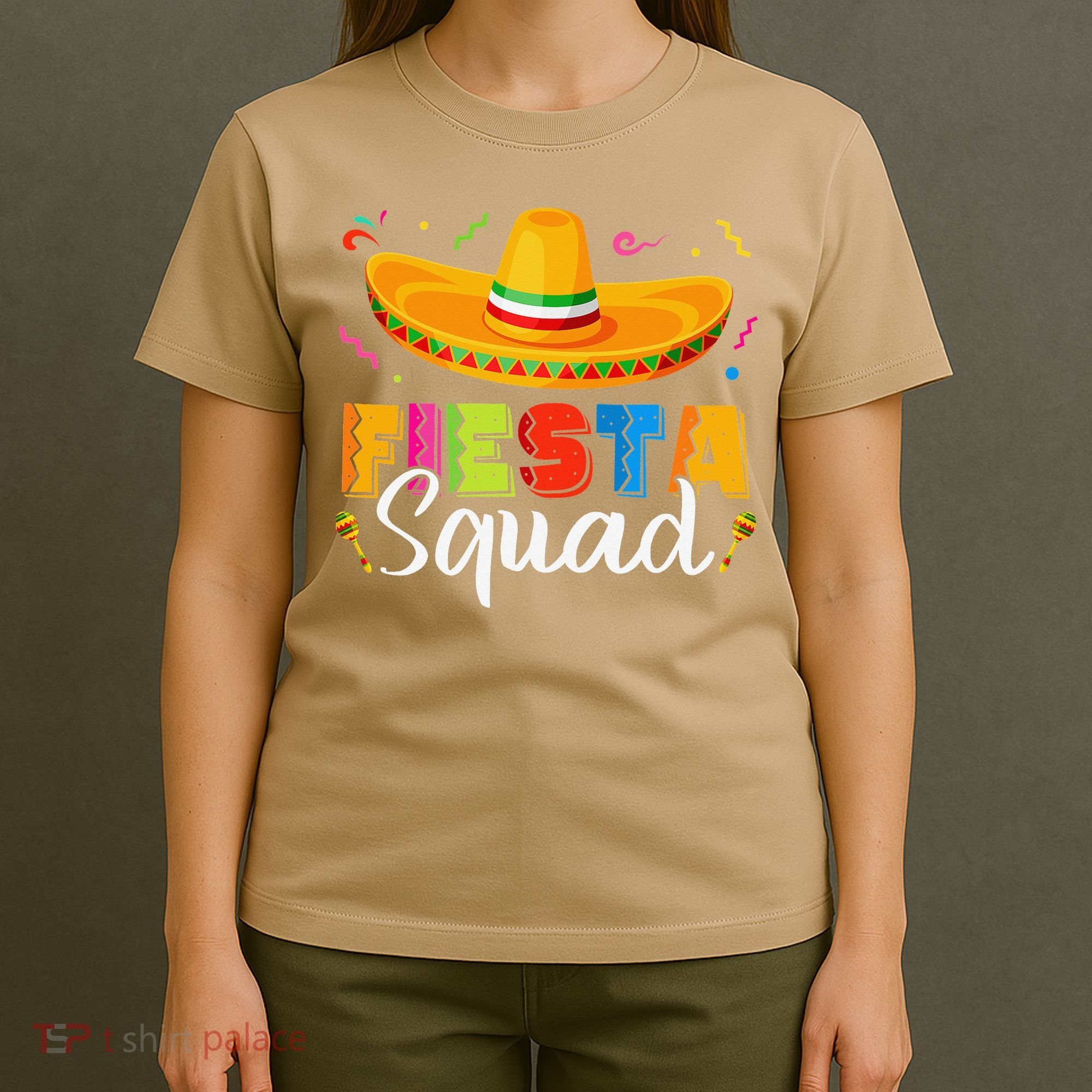 Fiesta Squad San Antonio Texas Cinco De Mayo Lets Fiesta T-Shirt